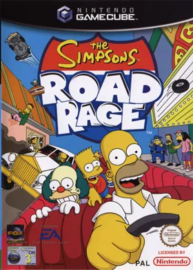 Simpsons, The - Road Rage box cover front